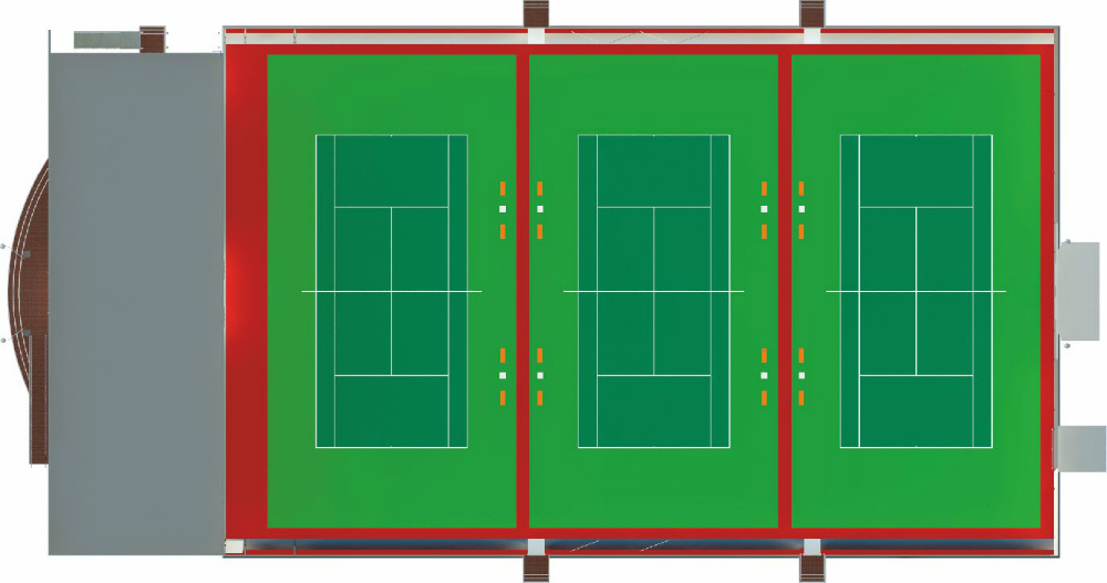 Теннисные корты в Калуге